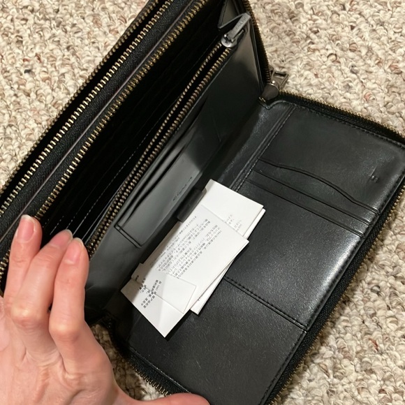 COACH Double Zip Travel Organizer F87104 - Picture 9 of 9